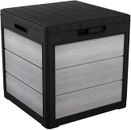Denali 30 Gallon Resin Deck Box for Patio Furniture Pool Accessories and Storage