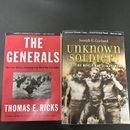 RARE ARC 📚Lot of 2 Unknown Soldiers-The Generals Military World War II 🌟VG+
