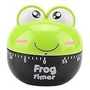 Kitchen Timer Cute Cartoon Frog Shape Baking Cooking Timer Cooking Supplies for Kitchen Cooking 60 Minutes