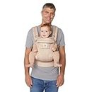 Ergobaby Omni Dream All Carry Positions SoftTouch Cotton Baby Carrier Newborn to Toddler with Enhanced Lumbar Support (7-45 lb), Natural Dots