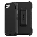 OtterBox Defender Series Case for iPhone SE (3rd and 2nd gen) and iPhone 8/7 - Frustration Free Packaging - Black