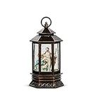 RAZ Imports Holy Family Lighted Water Lantern, 10-inch Height, Christmas Decor, Holiday Season, Table and Shelve Accent