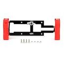 LCX Racing 1/10th RC Crawler Car DIY Spare Tire Rack Carrier with Scale Fuel Tank for Traxxas TRX4 TRX6 Axial SCX10 II SCX10 III D90 Redcat Gen7 Gen8, Upgrades Parts Accessories