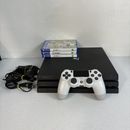 SONY PLAYSTATION 4 PRO PS4 PRO 1TB BLACK WITH 3 GAMES