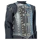 Armor Soldiers Leather Body Armour Black One Size