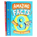 Erstaunliche Fakten, die jedes Kind für 8-Jährige wissen muss Kinder 3 Bücher Set - PB
