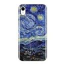 YANTALHKBHDAU Van Gogh Art Phone Case for iPhone X XR XS MAX 8 7 6S 6 S Soft Silicone Back Cover for Apple iPhone 8 7 6S 6 S Plus Case (Color : A-No.7, Size : for iPhone 6 Plus)