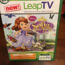 Leap Frog Leap TV learning Game Disney Sofia the First Reading Phonics 3-5 yrs