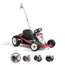 Radio Flyer Ultimate Go-Kart, 24 Volt Outdoor Ride On Toy | Ages 3-8 | 940Z Model, Red