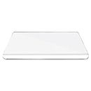 Louttary Acrylic Anti- Transparent Cutting Board with Lip for Kitchen Counter Countertop Protector Home Restaurant Kitchen, C