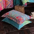 Gafance 2 PCS Boho Style Geometric Printed Pillowcases- Standard Size Sleeping Pillow Cover 75 x 50CM-Rectangle Pillow Protectors Folk Throw Pillow Covers Set for Bedroom Décor Sofa Furniture
