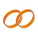 Redparts 5140010-28 Planer Drive Belt Replacement for DeWalt DW735 DW735X Planer - 2 Pack 9 Ribs Planer Drive Belt