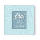 Studio Oh! It's a Dog! A Keepsake Journal, 104 Pages, Hardcover Pet Journaling Notebooks with Photo Frame Cover, 5 Divider Pockets for Memento Keepsake Storage, Lay Flat Design, 120 GSM Paper