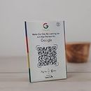 Google Review Stand with NFC & QR Enabled | NFC 213 Tag | High Quality Acrylic with UV Print
