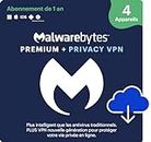 Malwarebytes | Windows/Mac/iOS/Android/Chrome | Premium + Privacy VPN | 4 appareil | 12 Mois | Code d'activation - envoi par email