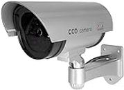 Vaijnath Fashion Darbar Online 2 PCS Dummy Security Camera, Fake Bullet CCTV Surveillance System with Realistic Look Recording LEDs Indoor/Outdoor Use, for Homes & Business