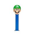 PEZ Nintendo Super Mario Candy Dispenser - Luigi Pez Dispenser With 2 Candy Refills | Nintendo Mario Bros Party Favors, Grab Bags