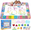 Water Doodle Mat - Kids Painting Writing Doodle Toy Board - Color Doodle Drawing