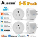 US Standard WiFi Smart Plug Outlet Tuya Remote Control,Home Appliances Works Wit