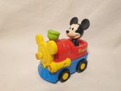 Vtech Go Go Smart Wheels Disney Mickey Mouse Train Loco Lights & Sounds Works