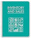 BookFactory Inventory and Sales Log Book/Small Business Order Notebook/Inventory & Sales Ledger Book/Log Book/Notebook/Organizer - 120 Pages, 8.5"x11" (LOG-120-7CW(Inventory-Sales)-BX)