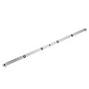 650mm Rail Miter Bar, Aluminum Alloy Rail Miter Bar Slider Table Saw Gauge Rod Miter Gauge Wood Working Tool Saw Blades Parts Accessories for Table Saw Woodworking Works