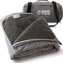 Large Outdoor Waterproof Blanket Quilted Extra Thick Fleece Warm Windproof Sandp