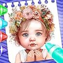 Adorable Babies Cuties Coloring Book For Kids : Coloring Adorable Babies Cuties Images with Fun Facts (Coloring Game For Kids , Adults ,Girls)