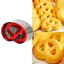 Cookie Baking Tools DIY Hand Press Mould Tools Cake Decoration Fondant Cutte#7H