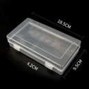 1 Pack of Plastic Storage Case For Clear Paper Money Holder