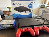 Playstation 4 Console Used With 2 Controllers