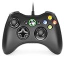 Dhaose Xbox 360 controller, Game Controller USB Wired PC Joystick Gamepad for Xbox 360,Improved Ergonomic Design Controller,Support Xbox 360 PC Windows 7/8/10