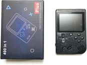 Black Handheld Game Console, Retro Video Game Console,400 Handheld Classic Games