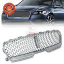 For 2017-2020 Lincoln Continental Sedan Front Grille Chrome Without Camera Hole