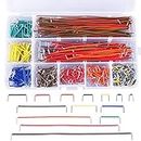AUSTOR Jumper Wire Kit, 560 Pcs Preformed Breadboard Jumper Wire 14 Lengths Assorted Breadboard Jumper Wires with Free Box