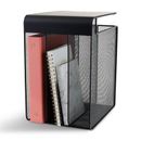 Safco Products Company Onyx Mesh Solid Top Vertical Hanging File Folder Sorter Metal in Black | 9.25 H x 14.75 W x 11.75 D in | Wayfair 3243BL