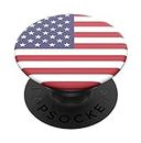 PopSockets Phone Grip with Expanding Kickstand, USA PopGrip - Flag