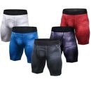 Men‘s Workout Compression Shorts Running Basketball Gym Sports Spandex Underwear