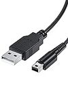 Mellbree Cable de carga para Nintendo 3DS / 3DSXL / DS/DSI /2DS / 2DS XL 1 A negro 1,2 m (1)