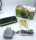 Consola de juegos Nintendo 2DS XL negra/verde consola portátil embalaje original 2DS excelente estado ✅
