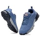 QAUPPE Mens Air Running Shoes Athletic Trail Tennis Sneaker (US7-12.5 D(M), Lightblue, 9.5