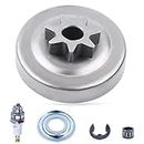Adefol Clutch Drum + Needle Bearing +Spark Plug for Stihl MS290 MS390 029 039 Chainsaw Parts Replace 1125 160 2002