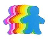 Hygloss Products 68307 Bright Family Cut Outs Assorted Color Paper - 7" momma-20 Count