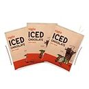 Tiggle 55% Dark Iced/Cold Chocolate Mix Summer Special - 10 Sachets | As seen on Shark Tank India | Dark Chocolate Powder for Milkshake | Chocolatey & Smooth | Ready in 10 seconds | No refined sugar | Enjoy chilled