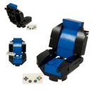 Gaming Stuhl blau | Videokonsole Gamepad | Custom Kit aus echtem LEGO