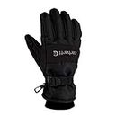 Carhartt Men's W.P. Waterproof Insulated Glove, Black, Large