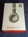 Beats by Dr. Dre Solo 2 Luxe Edition Headphones Silver Luxe Ed Model No.B0518