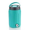 Antusias Water Jug Camper with Tap Plastic Insulated Water Storage - 7.5 Litre Cool Water Container for Travelling - Multicolour