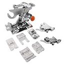 ckpsms #CY-008 8 PCS Utility SNAP ON Ruffler FEET Package for Kenmore,JANOME, Brother Low Shank