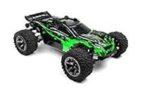 SummitLink Custom Body Muddy Green Over Black Style Compatible for Rustler 4X4 1/10 Scale RC Car or Truck (Truck not Included) R4-BG-01